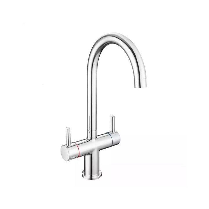 Reginox ADOUR CH Two Handles Single Head 360 Degree Rotating Kitchen Tap Chrome