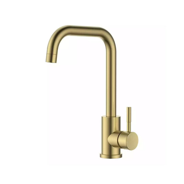 Reginox SALINA GOLD Single Handle One Head ’U’ Neck Single Lever Sink Tap