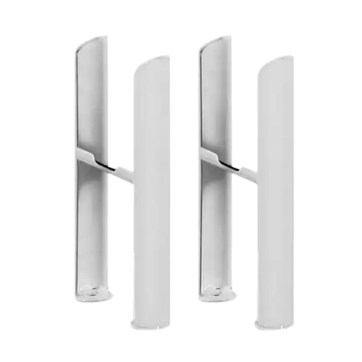 Traditional 4 Column Radiator Feet Reina Colona Steel 4 Column Radiator Feet | Tradeplumbing ...