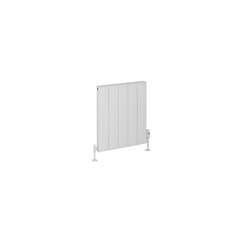 Eastbrook Vesima Matt White Horizontal Aluminium Radiators
