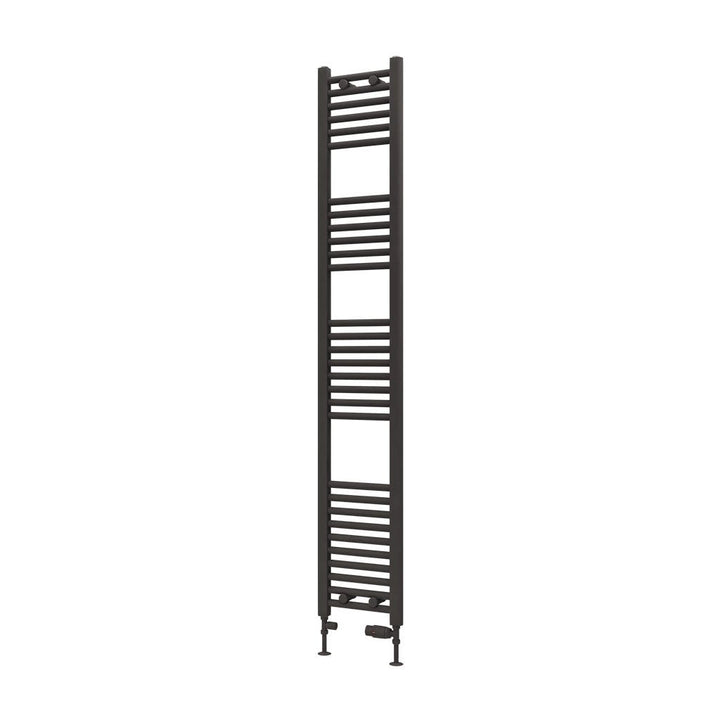 Eastbrook Wingrave Matt Anthracite Straight Multi Towel Rail Radiators