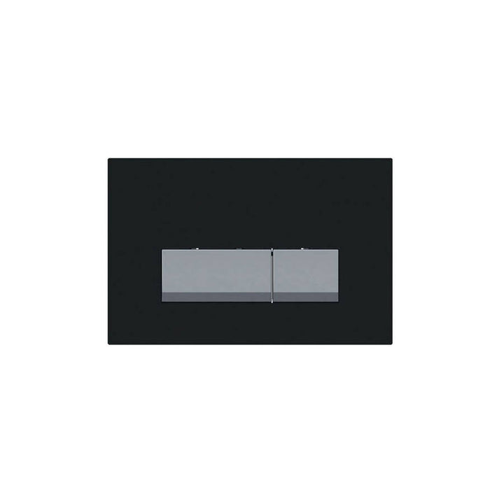 Kartell Keytec Glass Black Flush Plate
