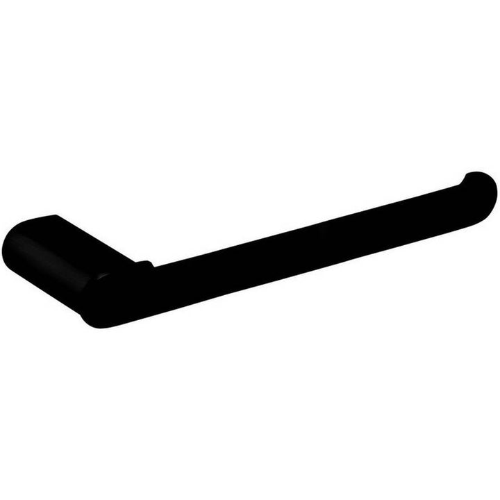 Kartell Brassware Nero Round Towel Rail