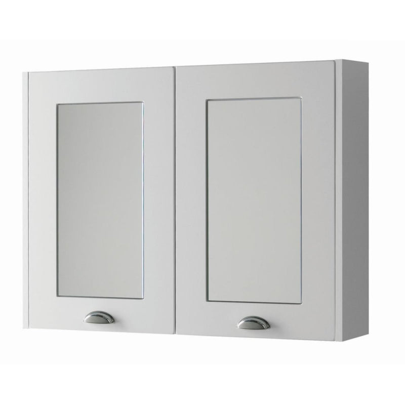 Kartell Astley Mirror Cabinet 800mm Matt White