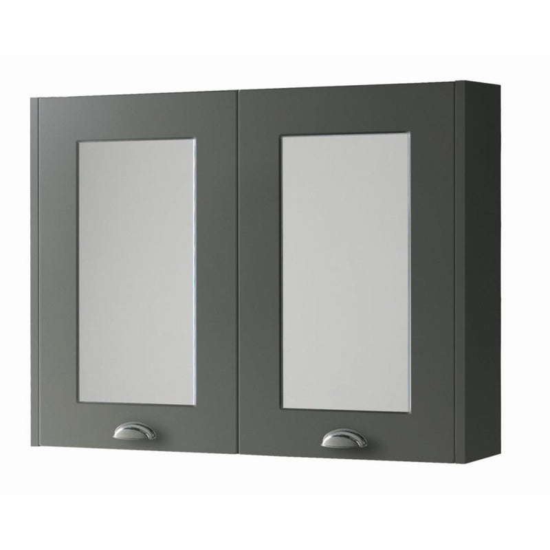Kartell Astley Mirror Cabinet 800Mm Matt Grey