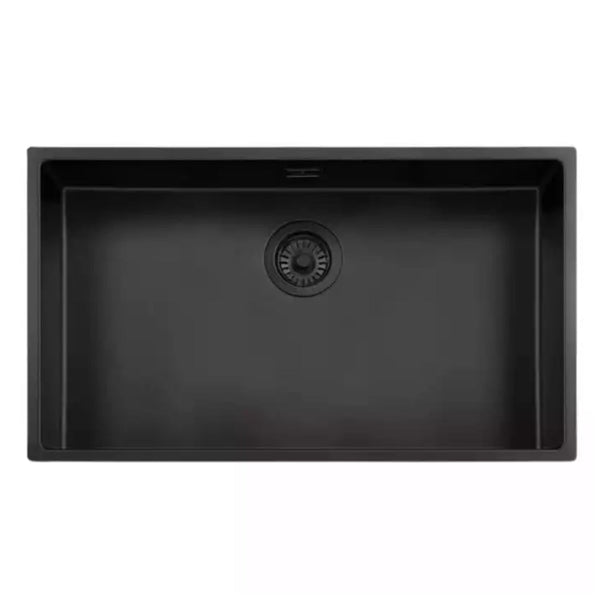 Reginox JB Stainless Steel Jet Black Kitchen Sink Square