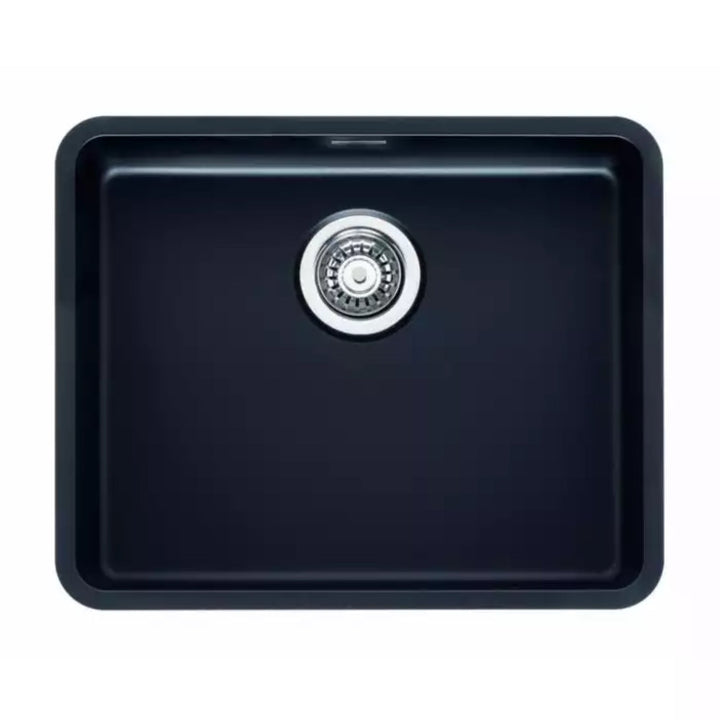 Reginox JB Integrated Undermount Stainless Steel 1 Bowl Kitchen Jet Black Sink