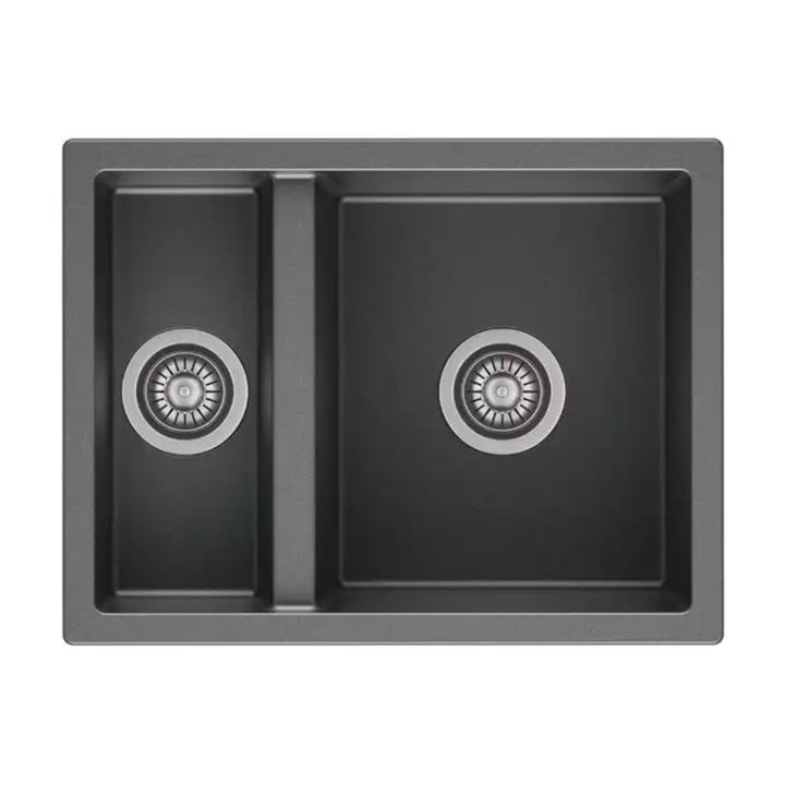 Reginox Toulon 1.5 Bowl Granite Without Drainer Kitchen Grey Silvery Sink 460mm L x 550mm W