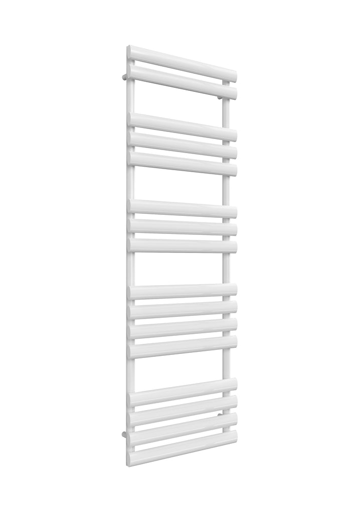 Reina Arbori Steel White Heated Designer Towel Radiator