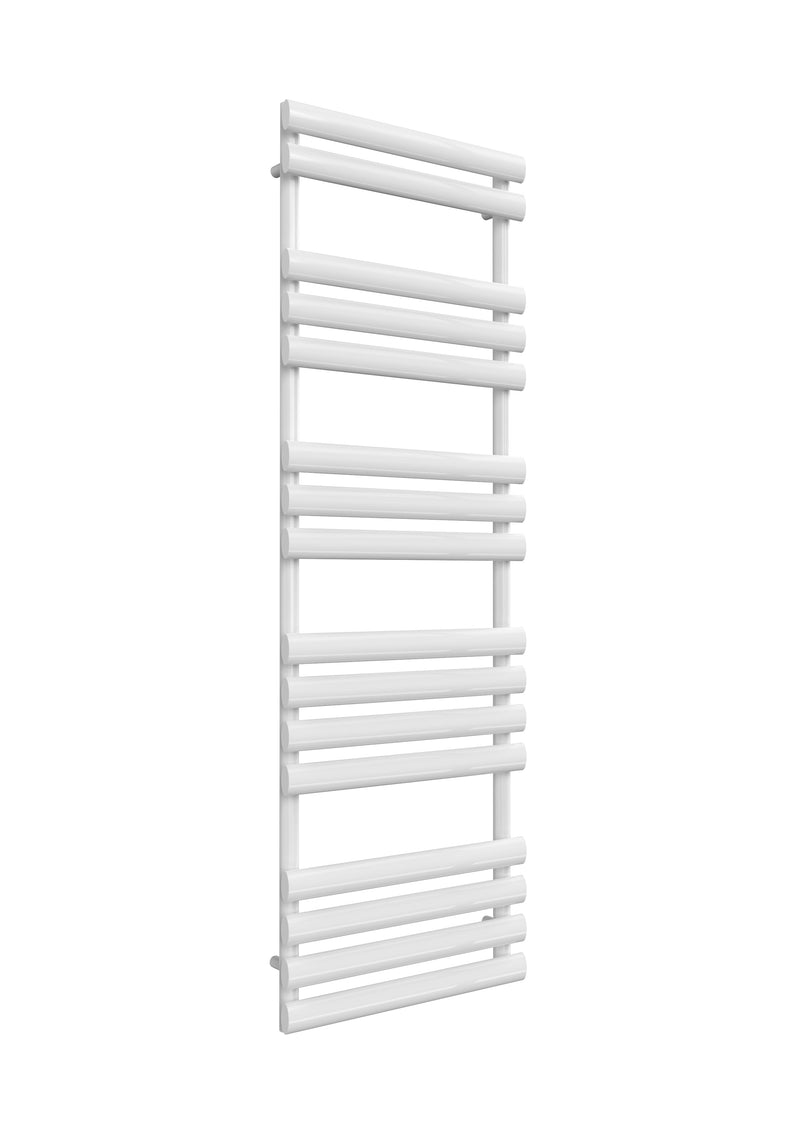 Reina Arbori Steel White Heated Designer Towel Radiator