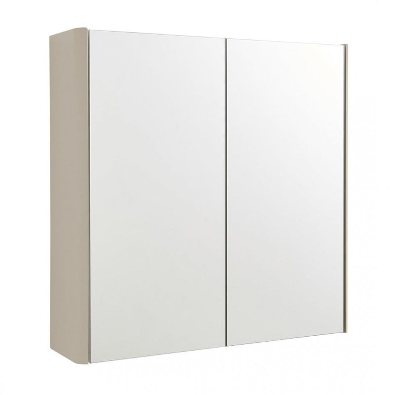 Kartell Arc Wall Mounted Double Door Mirror Cabinets 600Mm X 600Mm