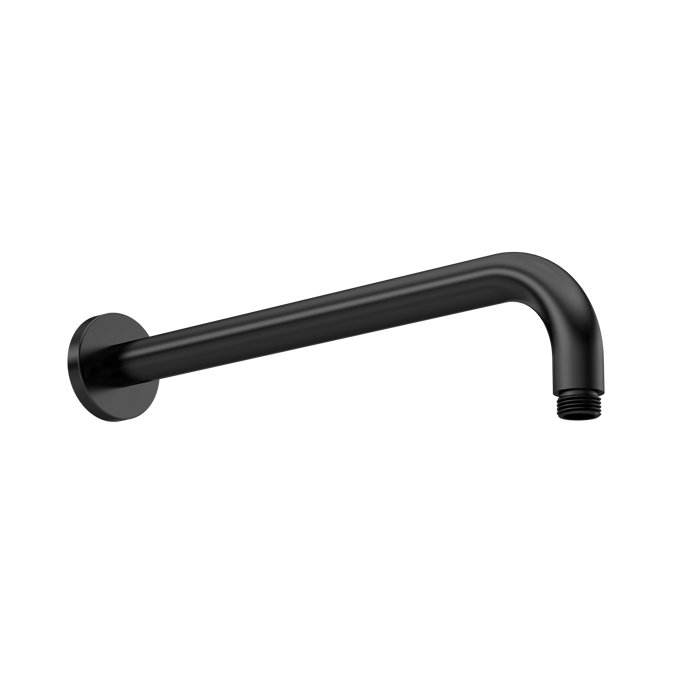 Black shower arm 