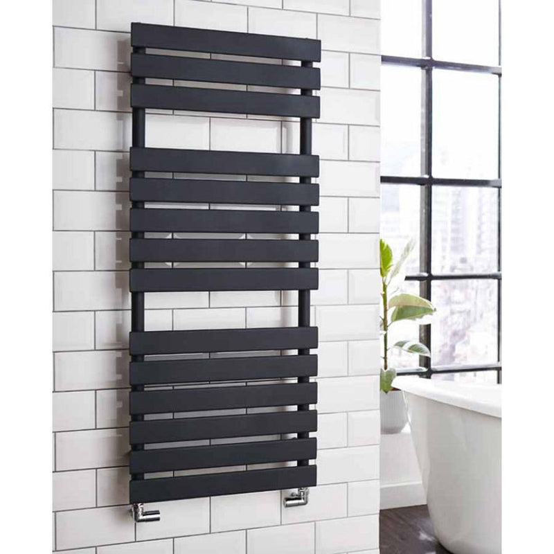 Kartell Atlantic Design Towel Rail 1185Mm H X 500Mm W - Anthracite