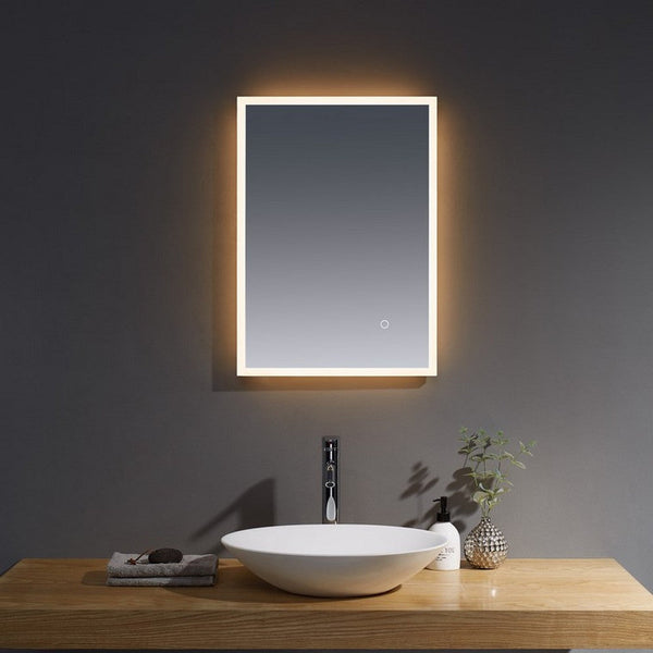Kartell Almanzora 700mm x 500mm Illuminated LED Mirror Clear Glass