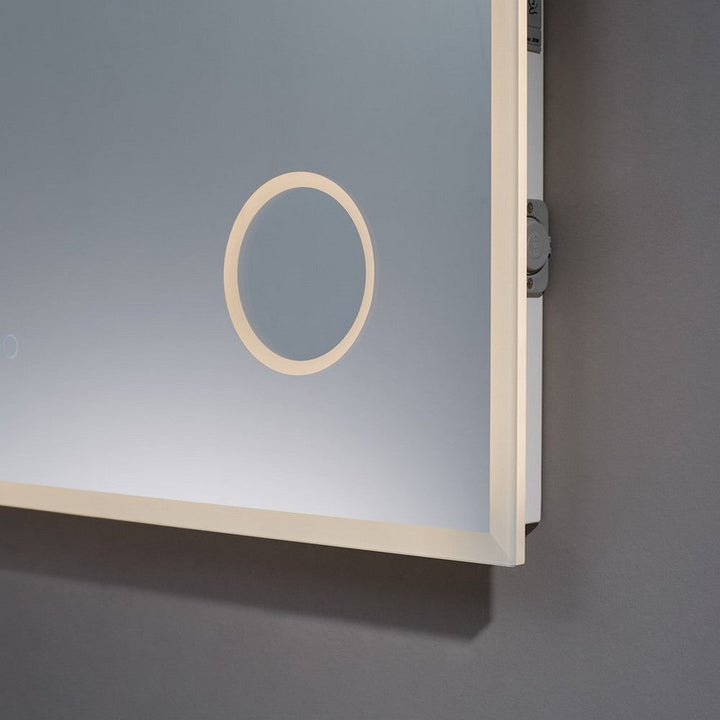 Kartell Almanzora 600mm x 1000mm Illuminated LED Mirror Clear Glass