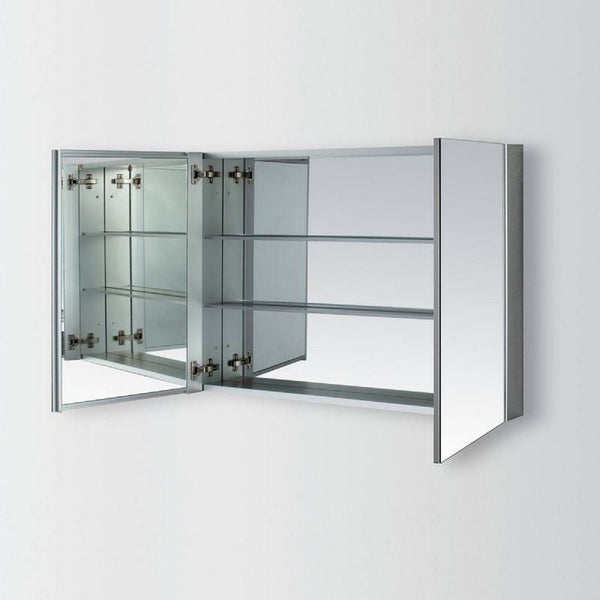 Kartell Genil 700mm x 800mm Mirrored Cabinet Clear Glass