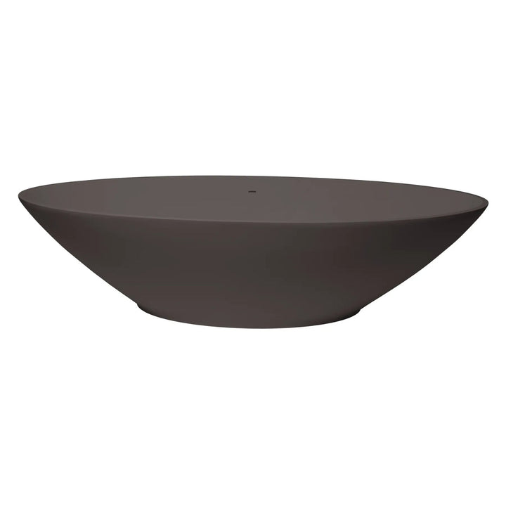BC Designs Tasse Cian Solid Surface Freestanding Bath - 1770mm L x 880mm W