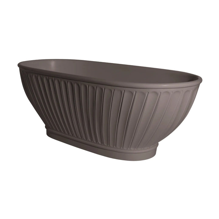 BC Designs Casini Cian Solid Surface Freestanding Bath - 1680mm L x 750mm W