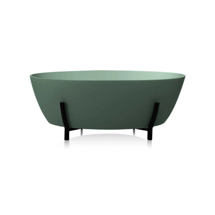 BC Designs Essex Cian Solid Surface Freestanding Bath - 1510mm L x 760mm W