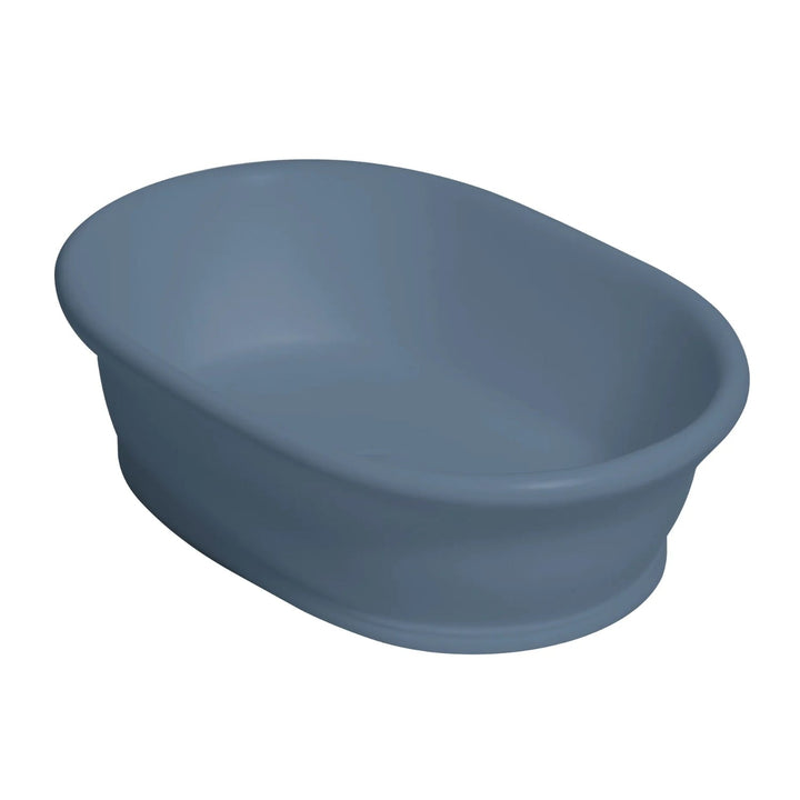 BC Designs Aurelius/Bampton Cian Solid Surface Countertop Basin 535mm W x 390mm D