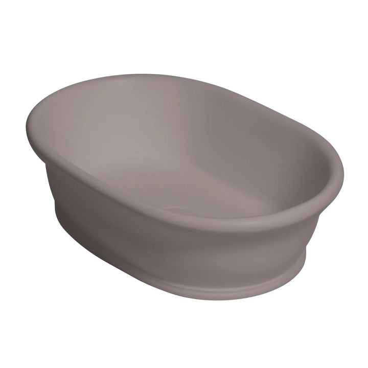 BC Designs Aurelius/Bampton Cian Solid Surface Countertop Basin 535mm W x 390mm D
