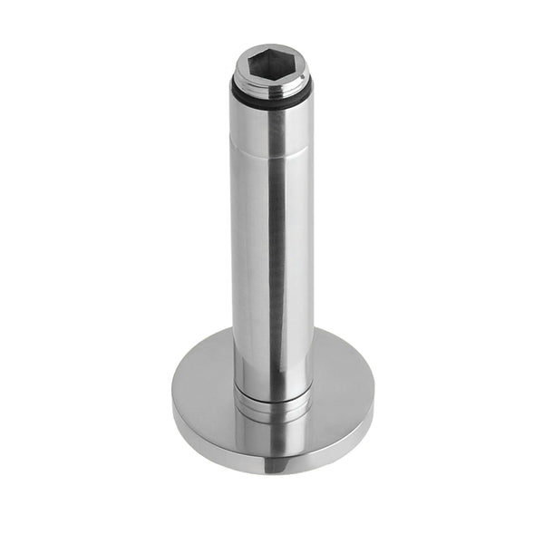 BC Designs Victrion Ceiling Mounted Brass Shower Arm 75mm H x 75mm W Brushed Chrome