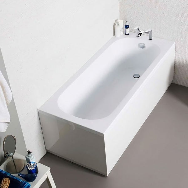 Kartell Sonic White Reinforced Front Bath Panels Acrylic