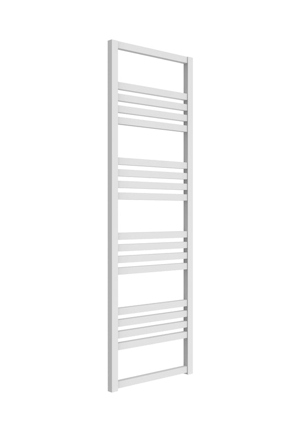 Reina Bolca White Aluminium Heated Towel Rail Radiator