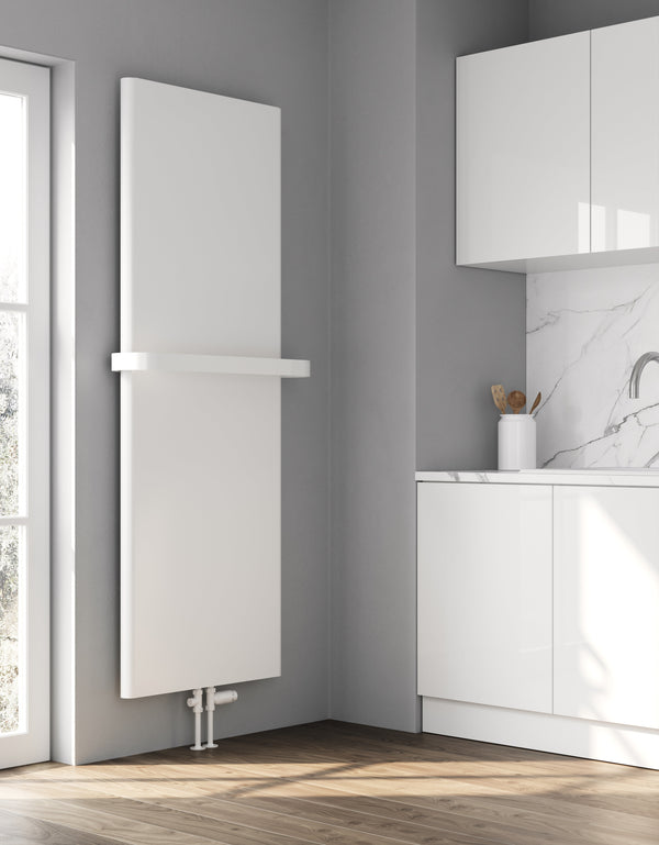 Reina Borda Steel White Vertical Designer Radiator Central Heating
