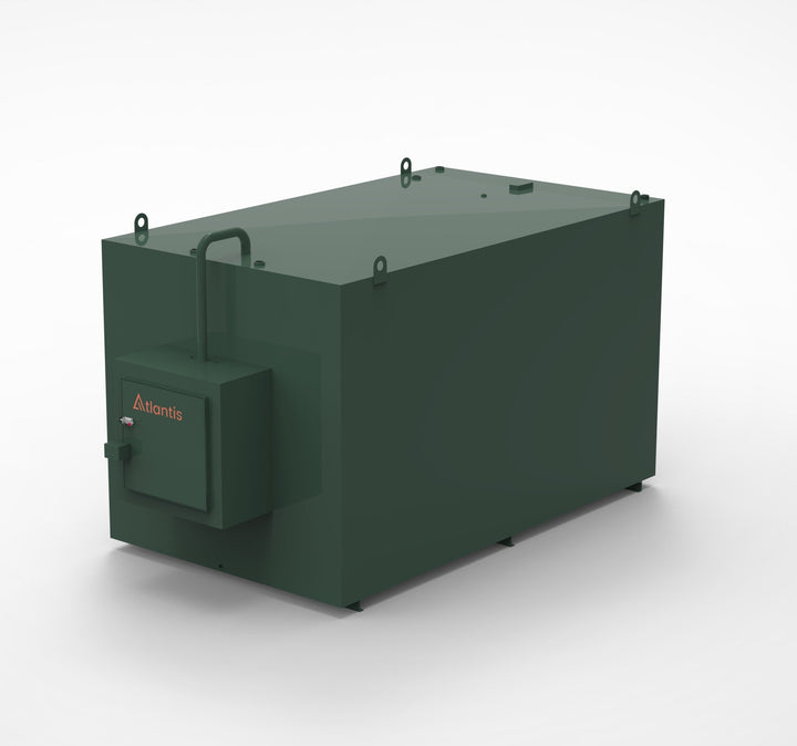 Atlantis Steel Bunded Oil Tank C/W Fill Point Cabinet