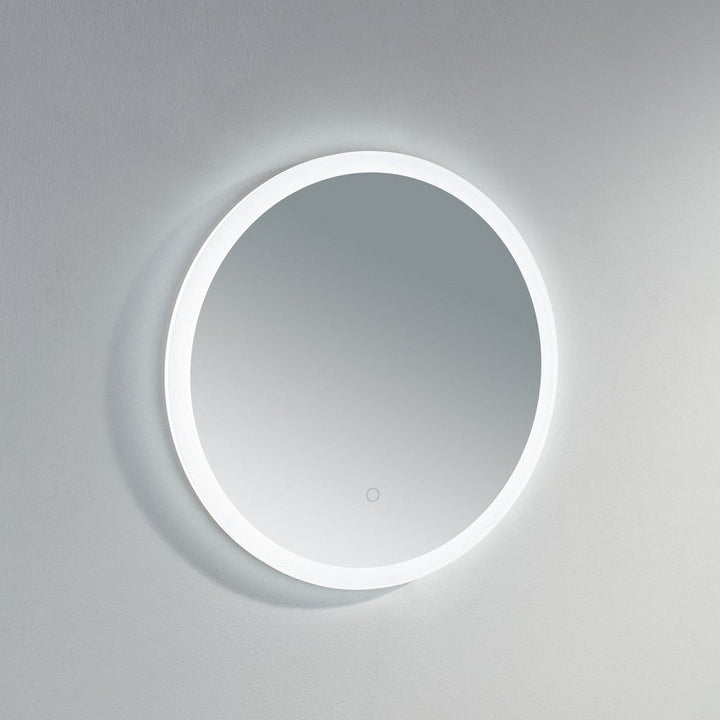Kartell Guadiana 600mm Round Illuminated LED Mirror Clear Glass