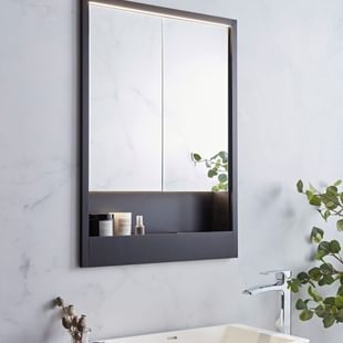 Iona Boost Double Door 800 Illuminated Bathroom Cabinet