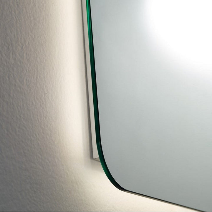 Kartell Jucar 700mm x 500mm Illuminated LED Mirror Clear Glass