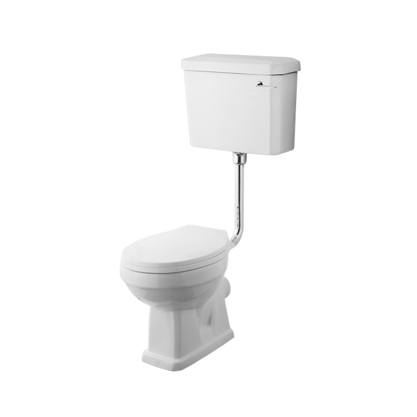 Nuie Carlton / Low Level Pan, Cistern & Flush Pipe Kit