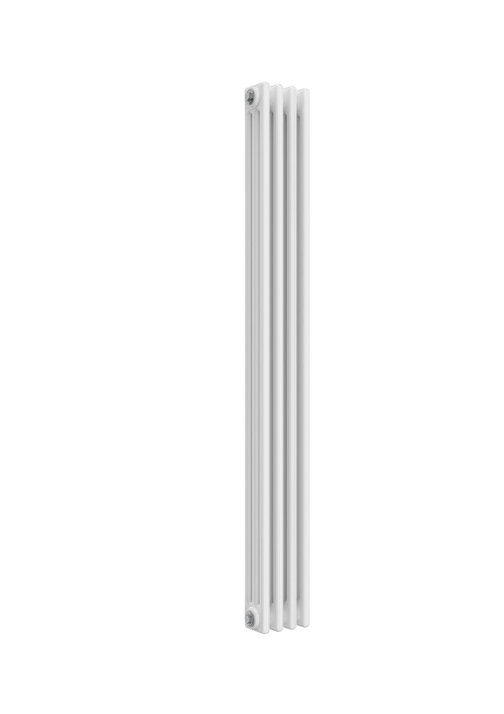 Reina Colona Steel White Vertical Column Radiator Central Heating