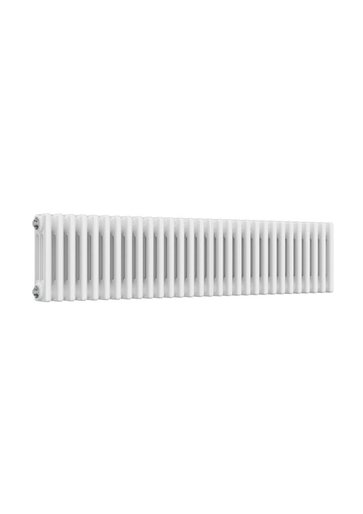 Reina Colona Steel White Horizontal Column Radiator