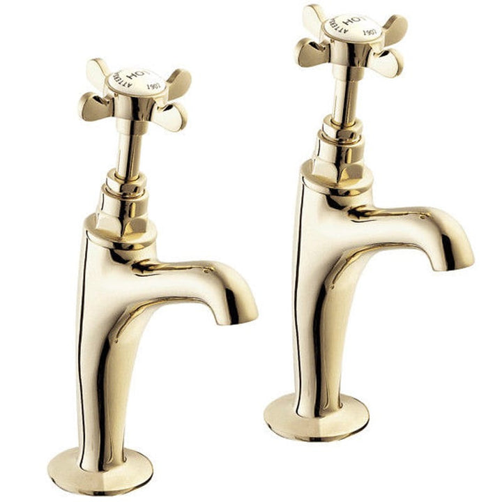 Methven Deva Coronation High Neck Sink Tap Gold