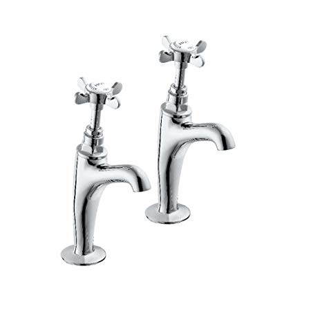 Methven Deva Coronation High Neck Sink Taps Chrome