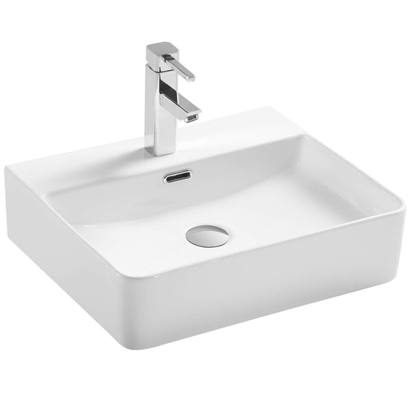 Kartell Essential 420mm Counter Top Basin White