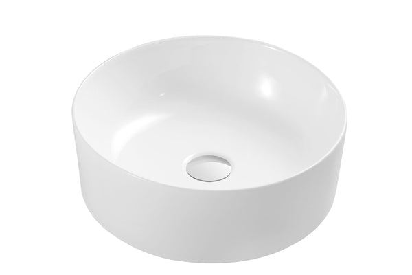 Kartell Lois Round Shape 425mm Counter Top Basin White