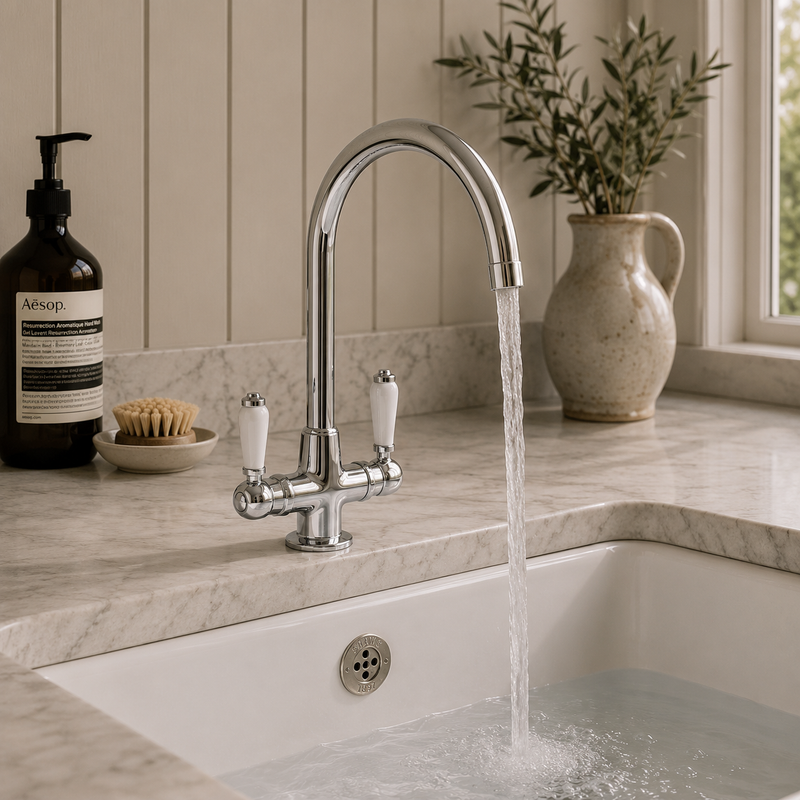 Buckingham Traditional Kitchen Sink Mixer Tap
