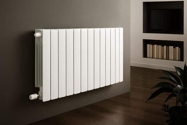 Kartell Vermont Aluminium White Horizontal Designer Radiators