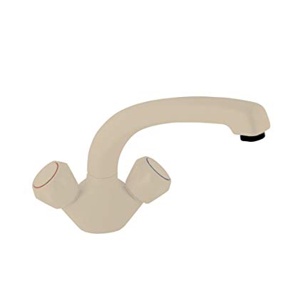 Methven Deva Brass Profile Mono Sink Mixer Tap Beige