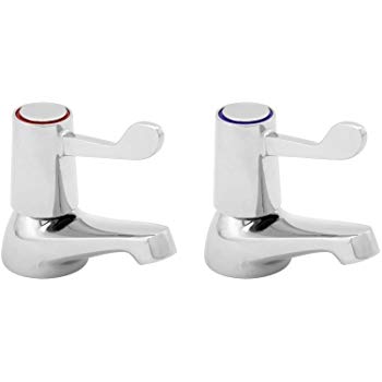 Methven Deva 6 Inch Lever Action Basin Tap with Lever Chrome