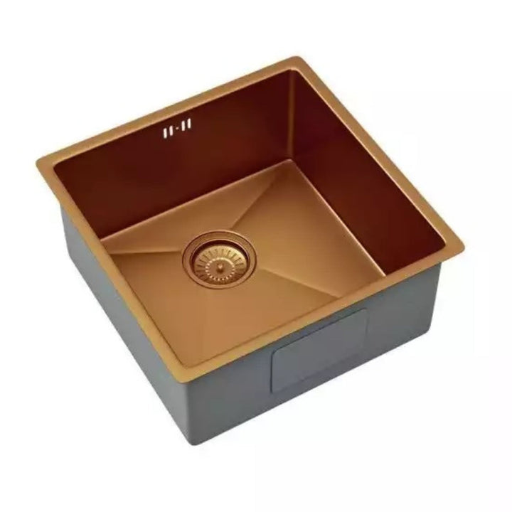 Ellsi Elite Single Bowl Inset or Undermounted Stainless Steel Kitchen Sink & Waste