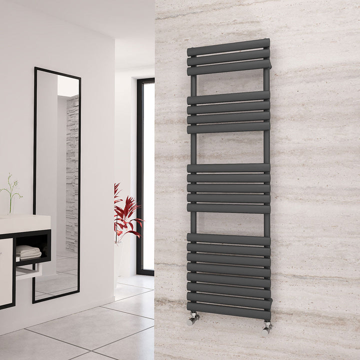 Eastgate Eclipse Steel Anthracite Designer Heated Towel Rails