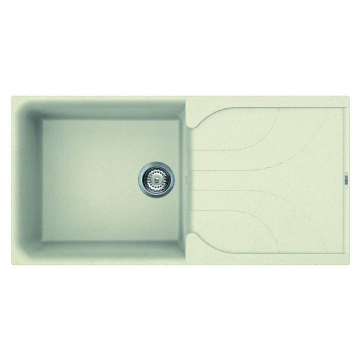 Reginox Ego 480 Granite Single Bowl Reversible Drainer Kitchen Sink
