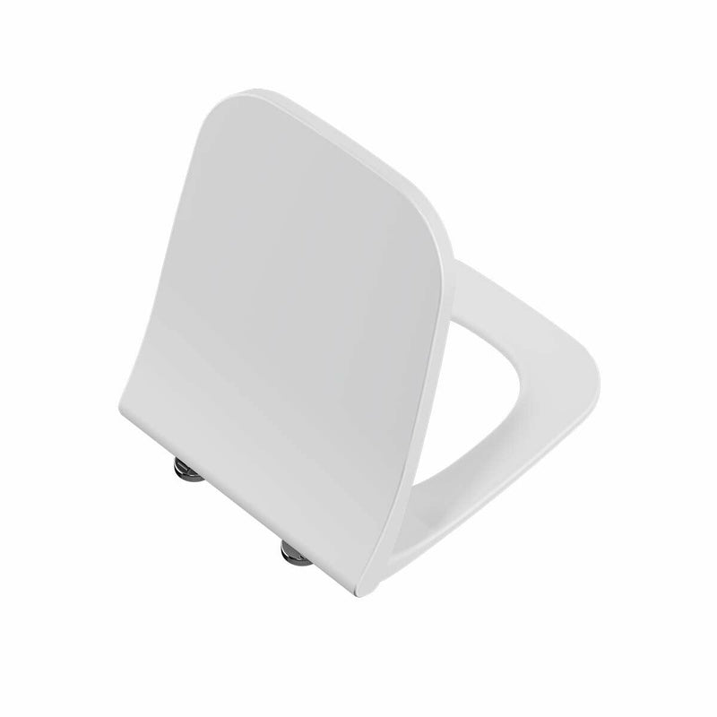Kartell Eklipse Square Shaped Soft Close Toilet Seat White