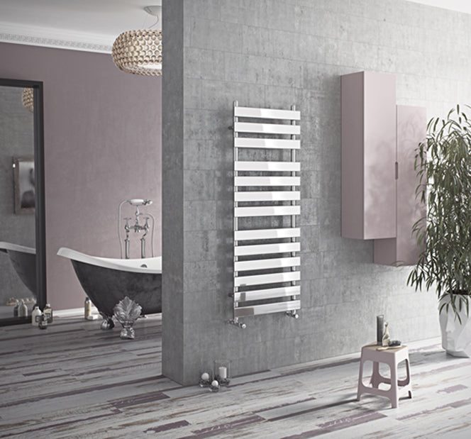 Eucotherm Primus Chrome Ladder Towel Rail Radiator