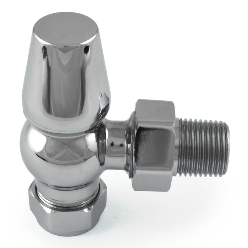 Plumbers Choice Faringdon Lock-Shield ONLY - Chrome (Angled)